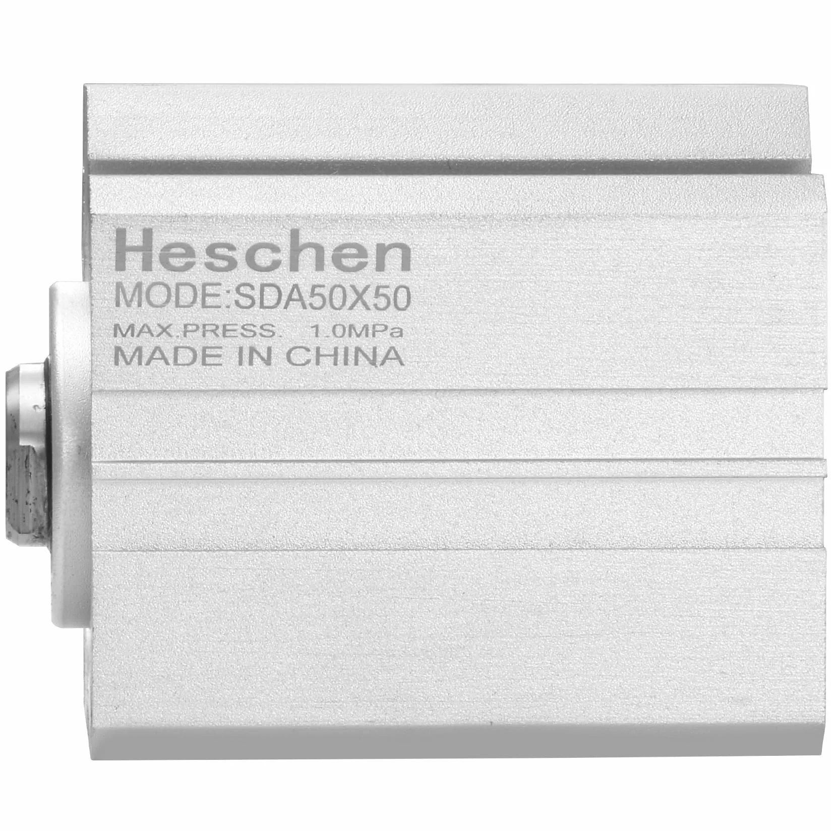 Heschen Cilindro Neumático Compacto SDA 50-50 Doble Efecto 50mm Carrera 1/4 PT