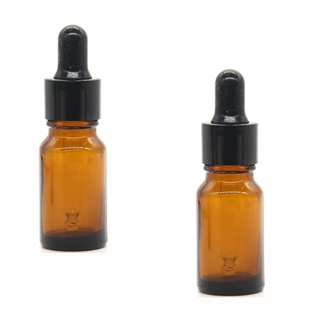 Botellas con cuentagotas Cristal Marron 15 ml para Aceites Esenciales