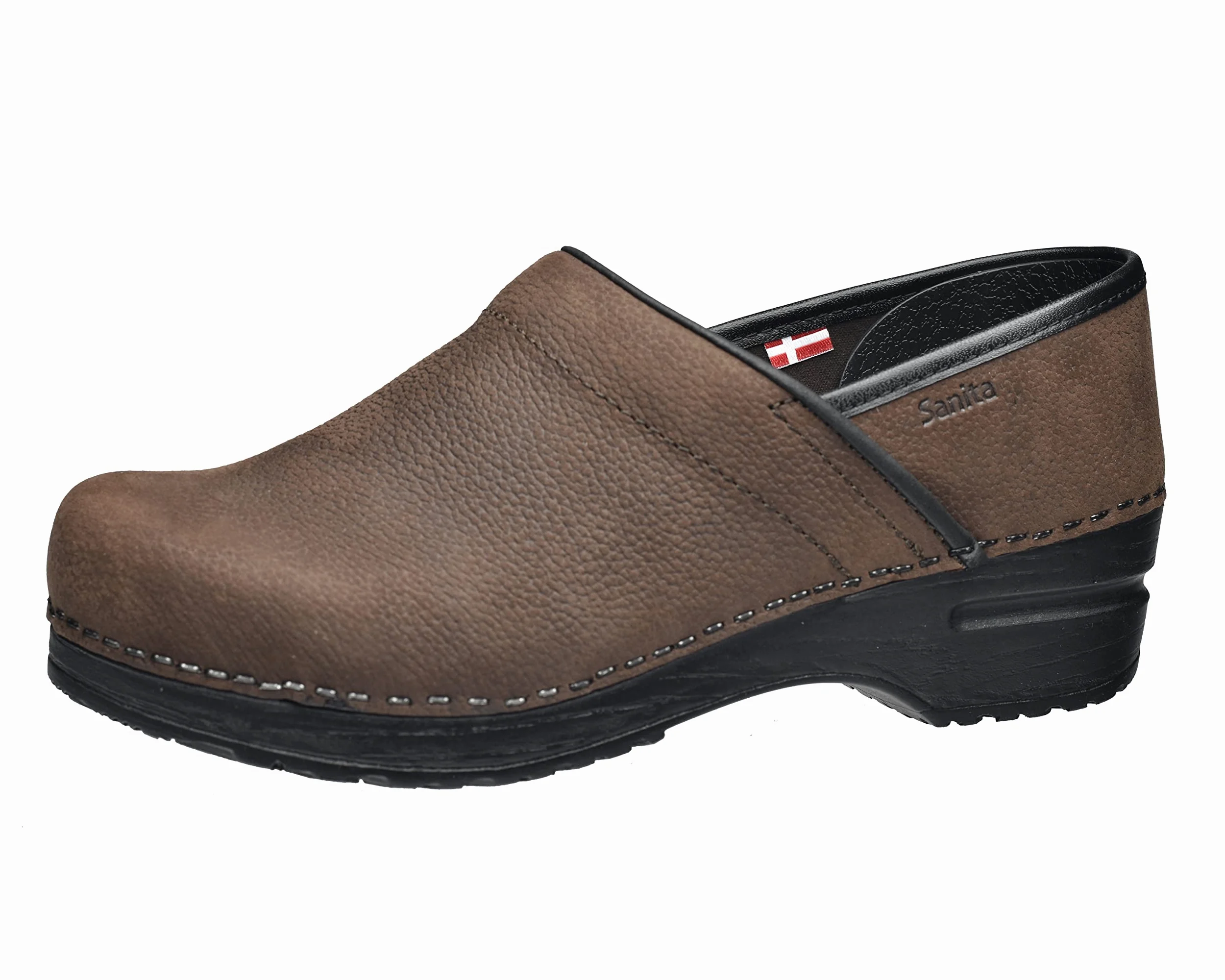 Sanita Original-Prof.Lisbeth Closed 450206W-78 - Zuecos de Cuero para Mujer