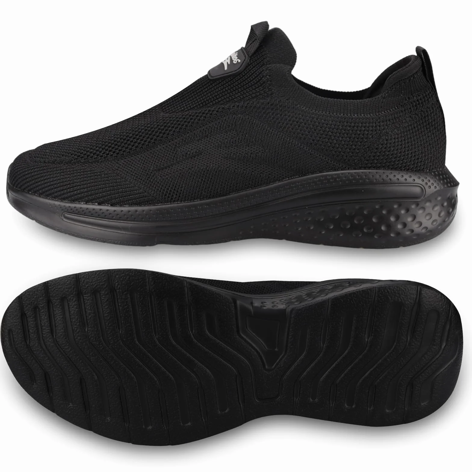 Giniros Zapatillas de Deporte Slip On Zapatillas Running Hombre Correr Jogging Caminar Bambas Gimnasio Fitness Atlético Tenis Trabajo Sneakers Ligeros Transpirables Zapatillas Deportivas Hombre