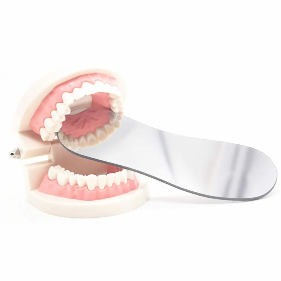 EXCEART Espejo De Inspección Bucal Intraoral 5 Uds Herramienta Compacta 4.52x2.55 Pulgadas