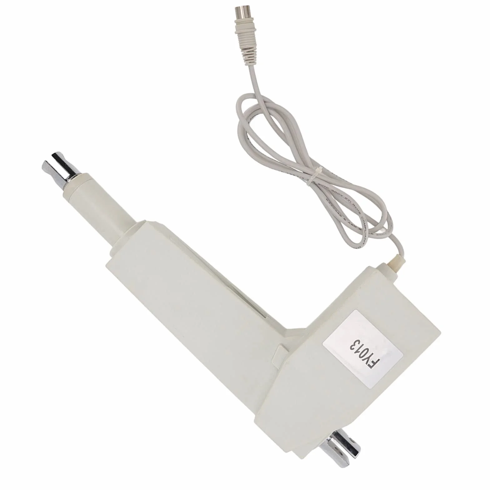 Fockety Actuador Lineal 200mm 24V 8000N 4mm/s Eléctrico con Interruptor de Límite Interno