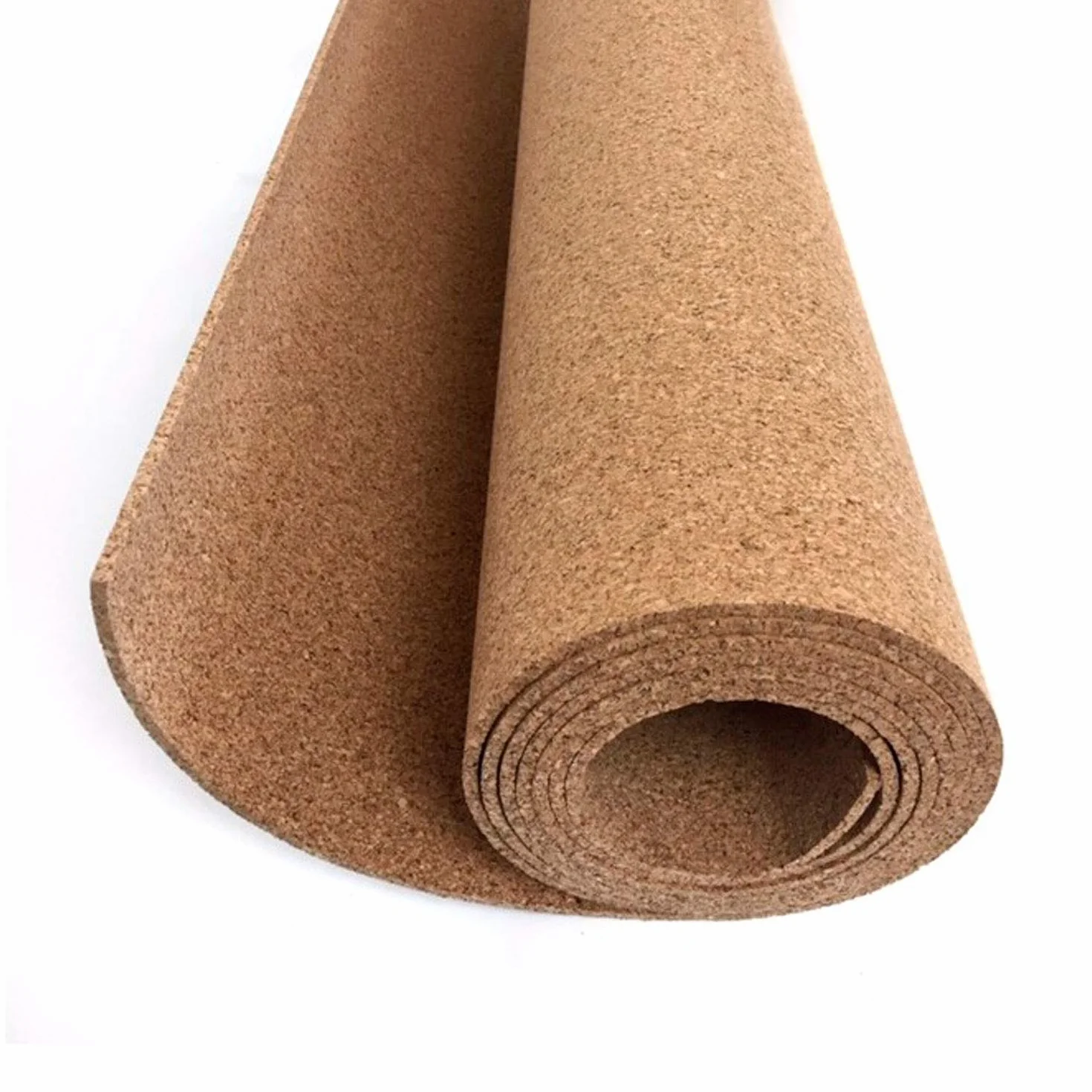 Corcho en rollo 5 mm espesor aislamiento acústico térmico tablón anuncio pared antiestático suelos 0,5 x 1 m
