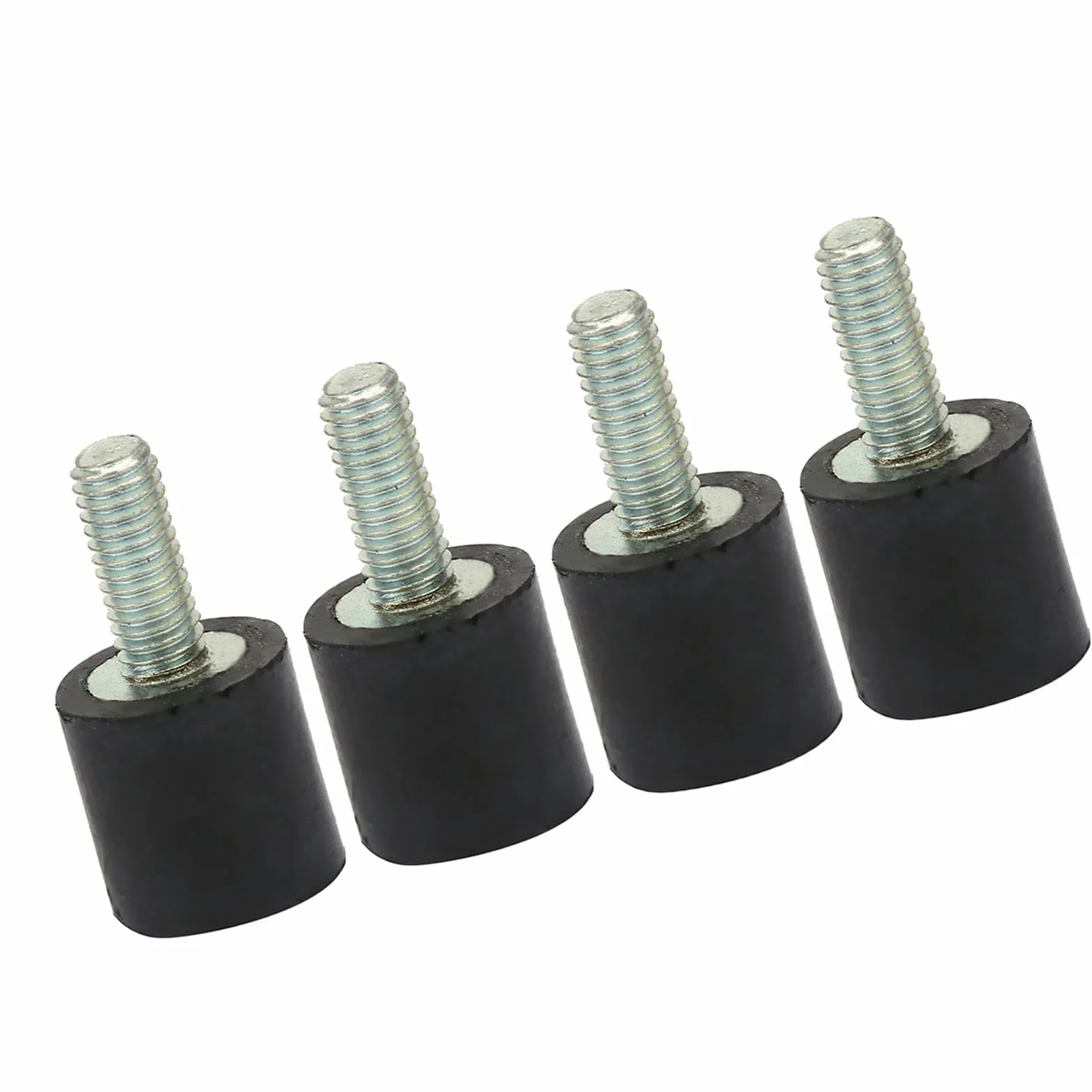 Fafeicy 4pcs Soportes de Goma Anti Vibración Silentblock VD8*8 M3*8 para Coche Barco Compresores Motores