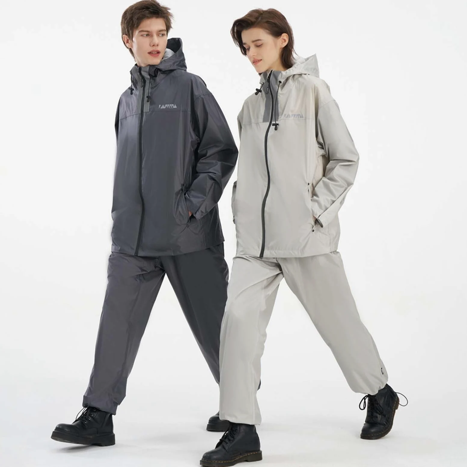 Chubasquero para hombre, impermeable, transpirable, chubasquero ligero con capucha, capa de lluvia, traje deportivo al aire libre, golf, senderismo, ocio
