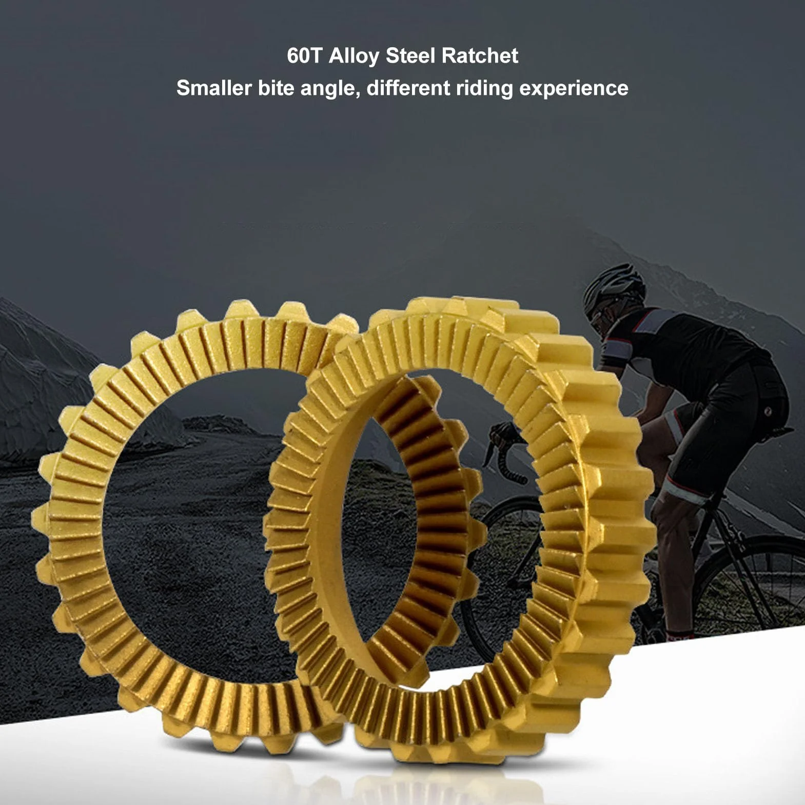 Kit de trinquete de buje DT de aleación de aluminio 60T para bicicleta