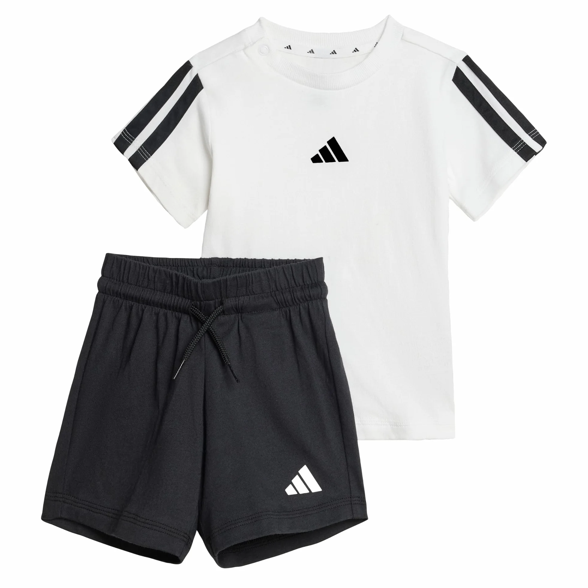 adidas Unisex Kids' Conjunto camiseta y pantalón corto Essentials