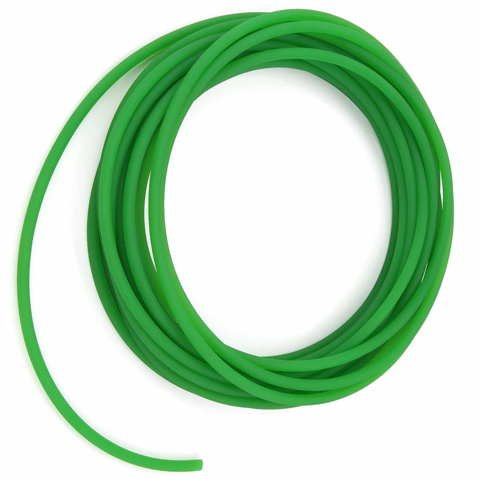 Akozon Correa de transmisión PU redonda de uretano superficie rugosa 6mm 10m