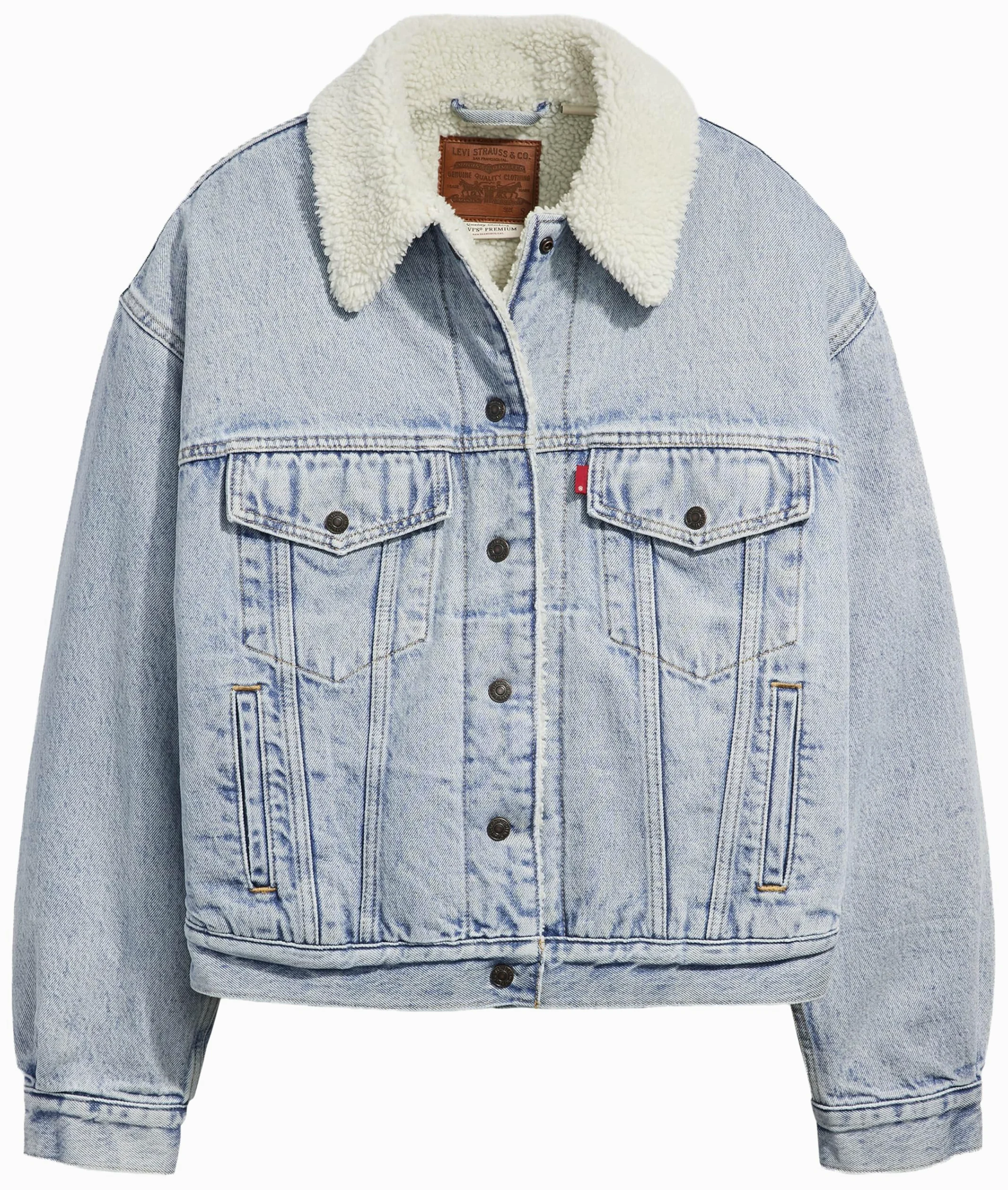 Levi's 90s Sherpa Trucker Jacket (Standard And Plus) Abrigos alternativos de plumón Mujer