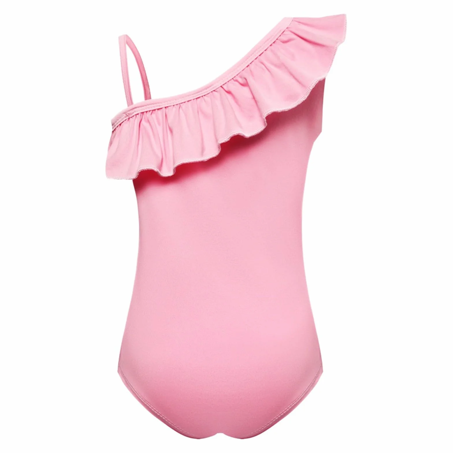 Generisch 2026 Traje de baño para niña, color sólido, para niños y adolescentes, verano, playa, piscina, bañadores