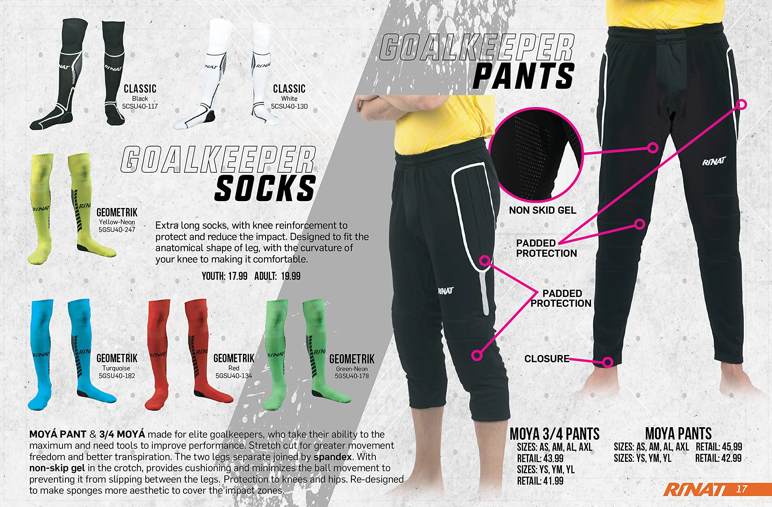 Rinat Pesquero Moya - Pantalón De Portero Unisex niños