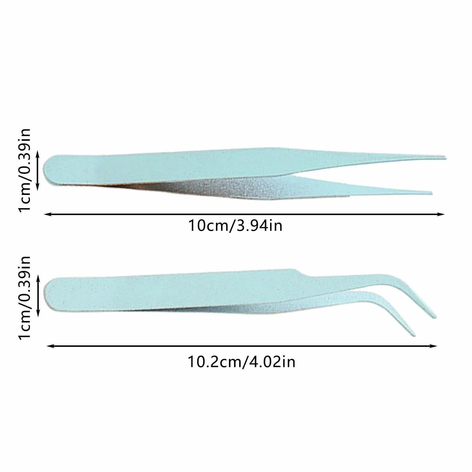 Pinzas de codo para pegatinas de acero inoxidable para scrapbooking