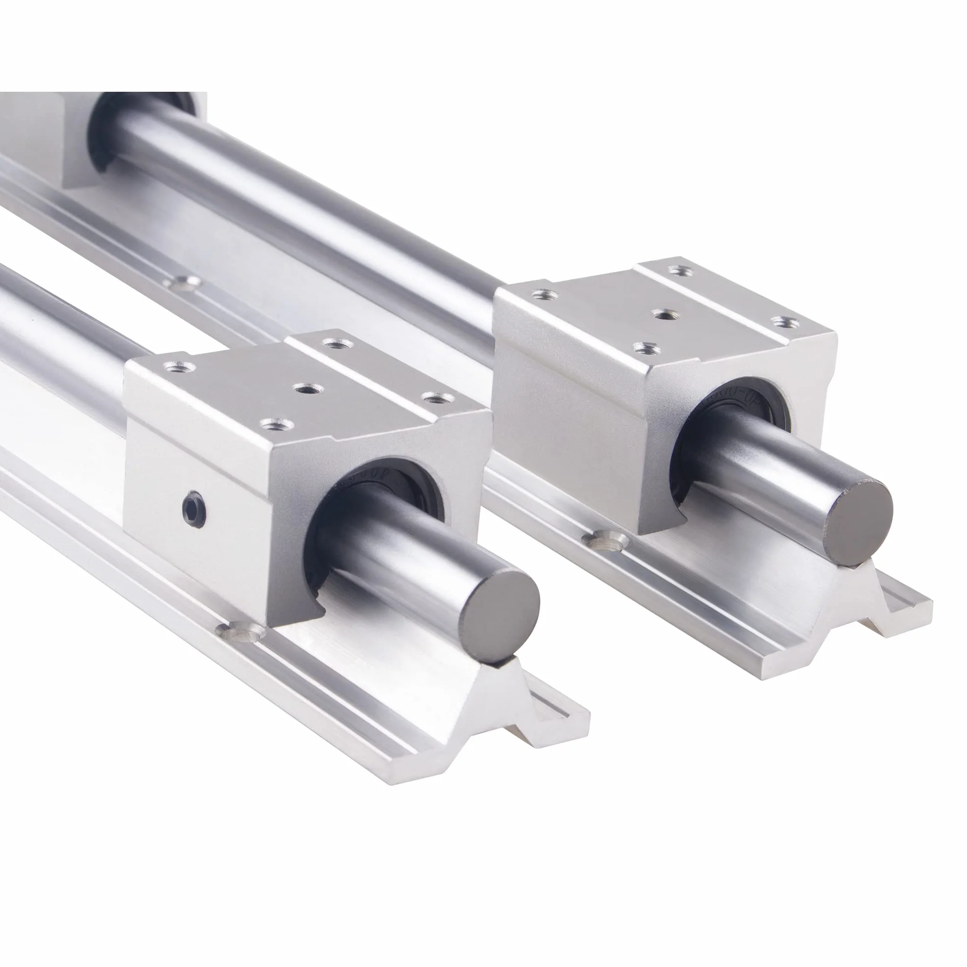 Riel lineal SBR12 400 mm guía lineal con 4 bloques SBR12UU inoxidable para impresora 3D