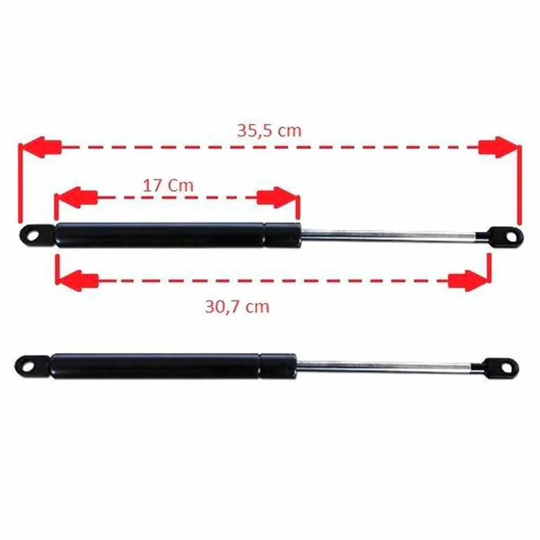 Amortiguador Hidráulico de Gas para Canapé 1600 N Pack 2 Unidades