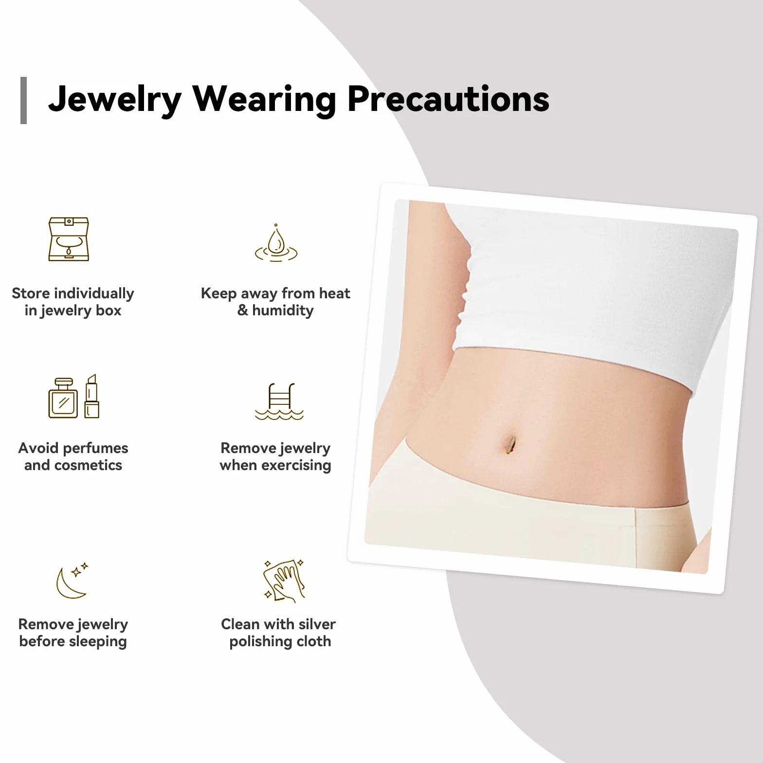 14G Piercing Ombligo Aro, Clicker Piercing para el Ombligo de Titanio Hipoalergénicos Pirsin Anillos con Circonita Cúbica, Joyería Cuerpo para Mujeres y Niñas