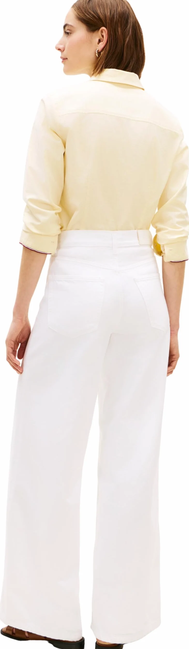 Tommy Hilfiger Dnm Clr 70's Wide Leg HW Ww0ww48576 - Otros Pantalones Vaqueros Mujer