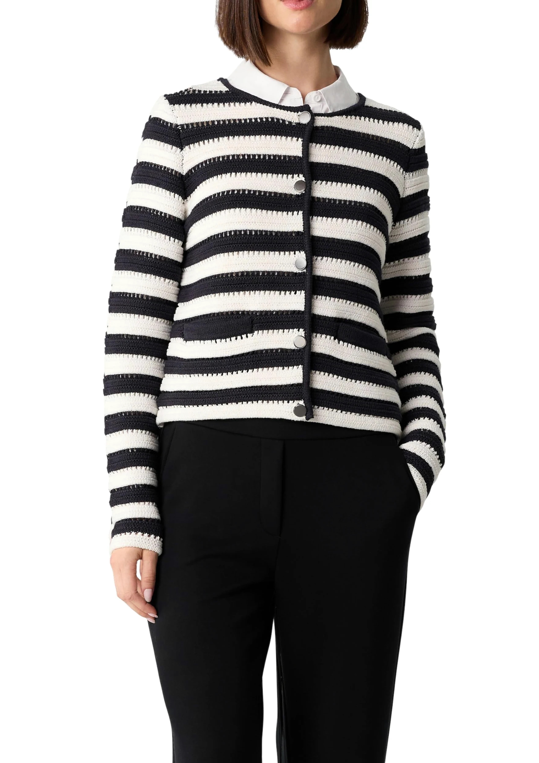 Comma 2168921 Suéter cárdigan Mujer (Pack de 1)