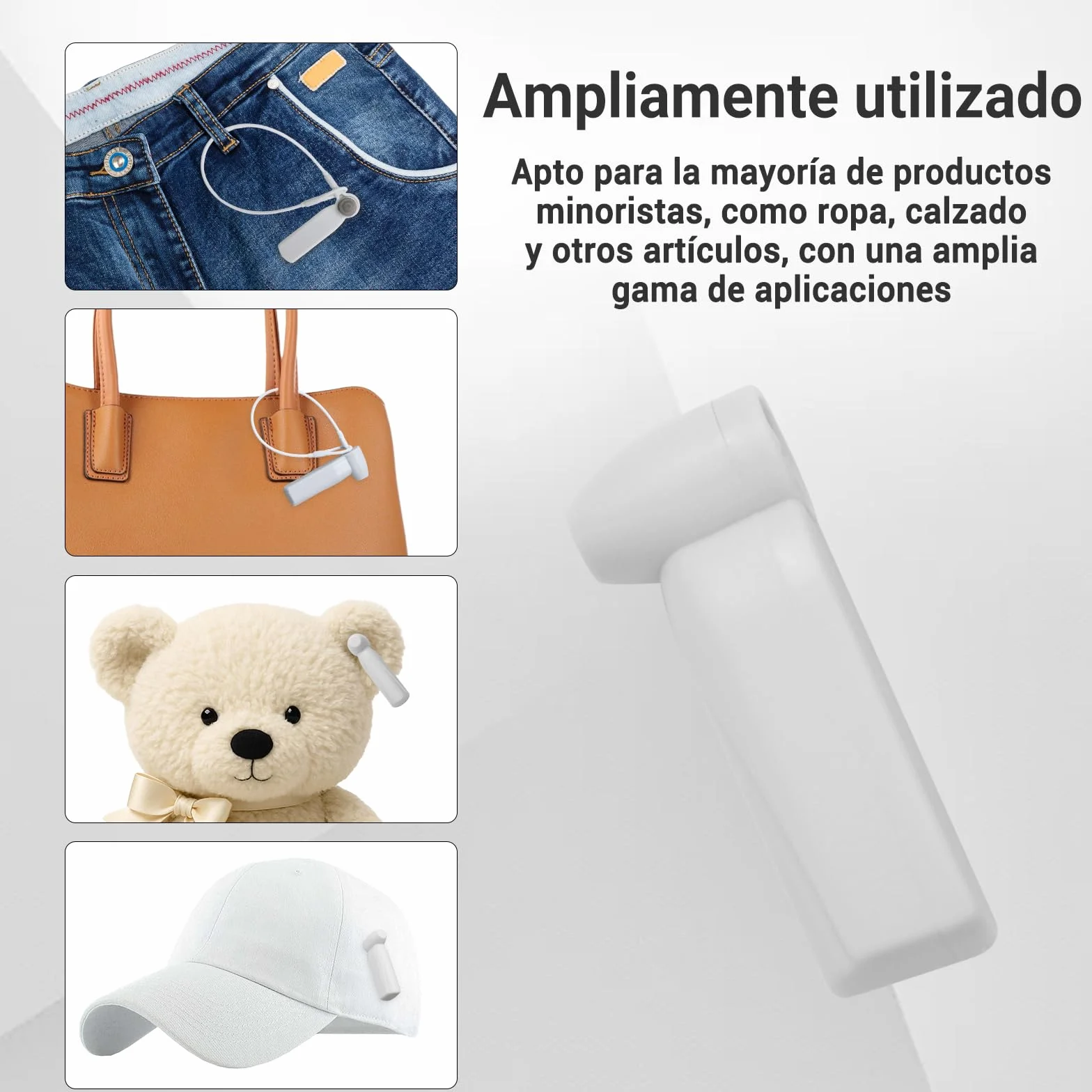 Etiquetas duras de seguridad AM-58khz mini 100 pines para ropa zapatos bolsas
