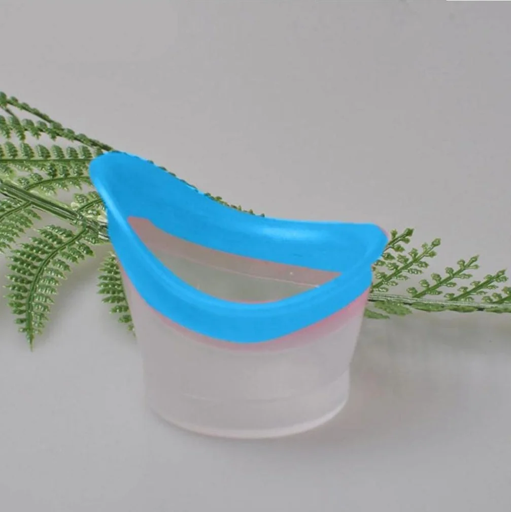 10 Piezas de Silicona Taza de Lavado Ocular para Refrescarse y Limpiar los Ojos