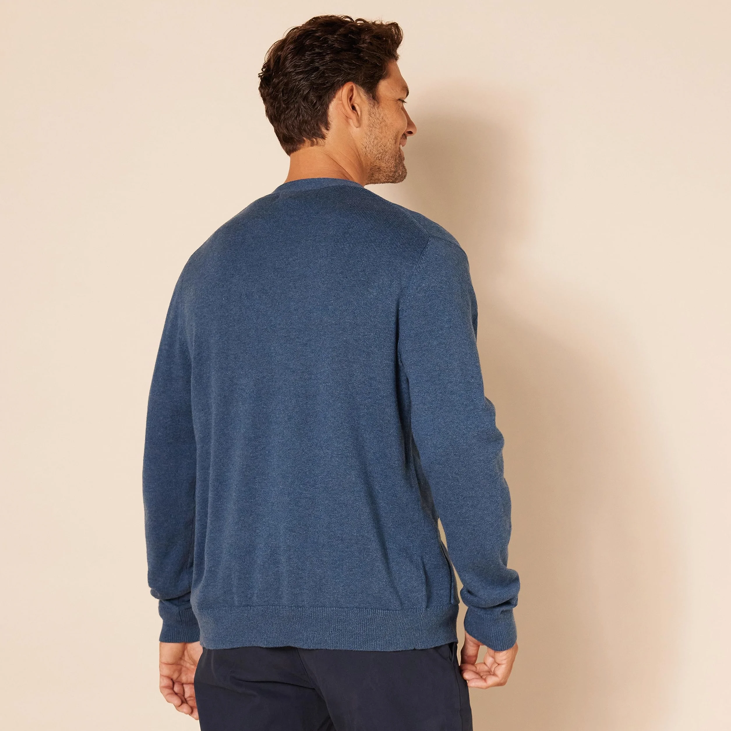 Amazon Essentials Hombre Suéter Cárdigan de Algodón