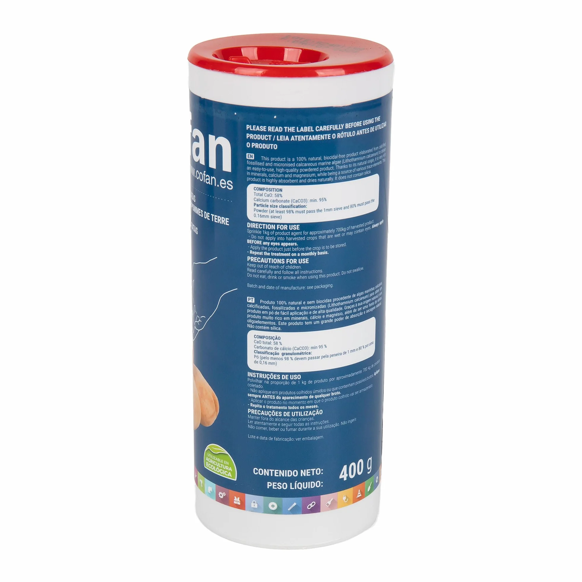 Cofan Desecante natural para patatas 400 g