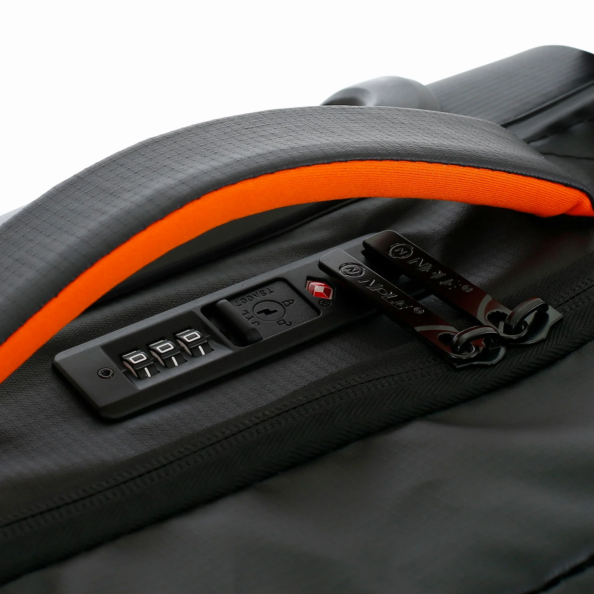 Mochila trolley híbrida de viaje, equipaje de mano, convertible mochila/maleta, negro, poliéster, 55 x 35 x 20 cm, con ruedas deslizantes y cierre TSA, Equipaje de mano 55 x 35 x 20 cm, Black
