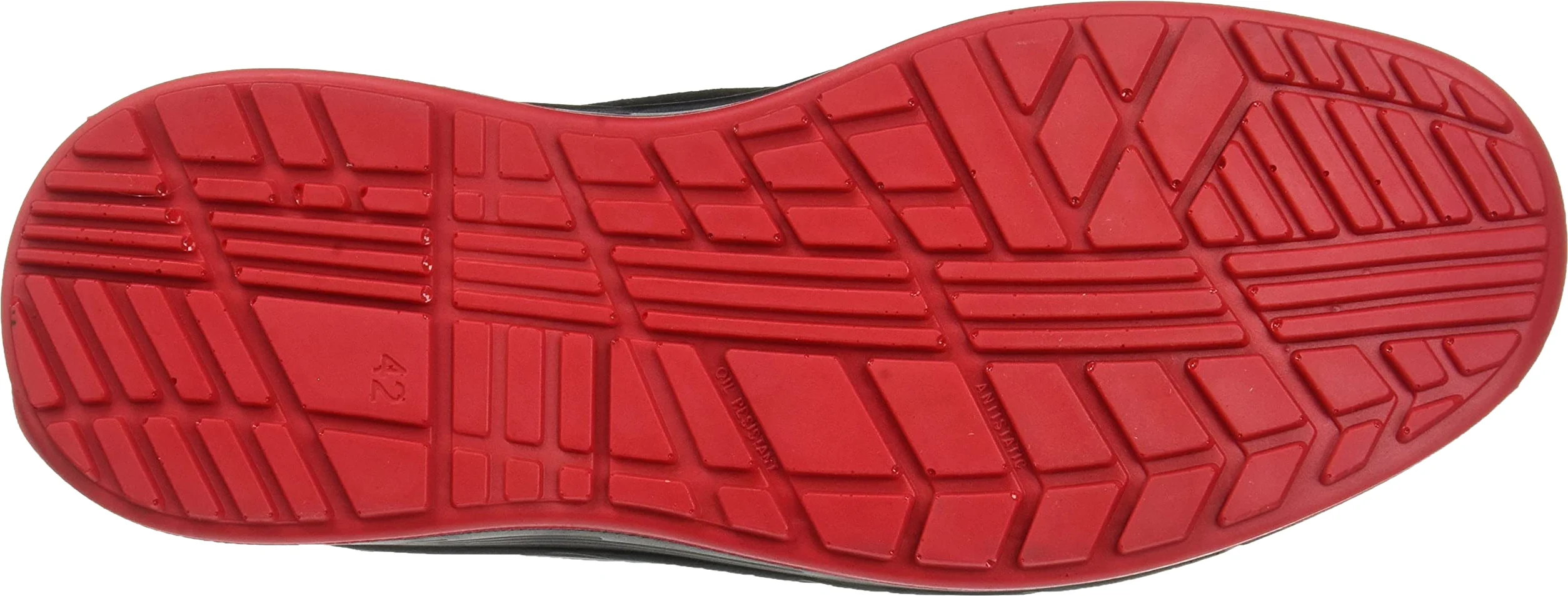 Paredes Deportivo Alonso - S3 Ci HI ESD SRC - Color Negro y Rojo - Talla 38