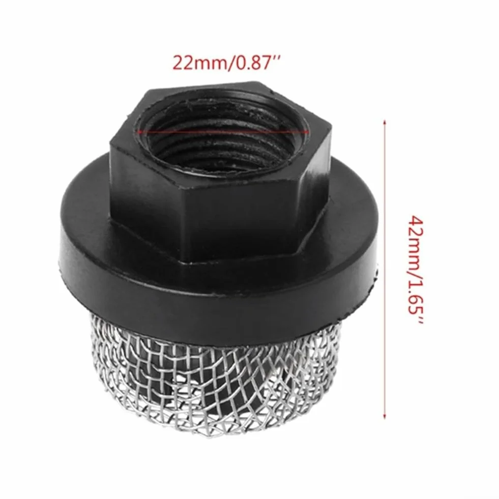 Filtro de succión de entrada 21 mm para máquina de pulverización sin aire