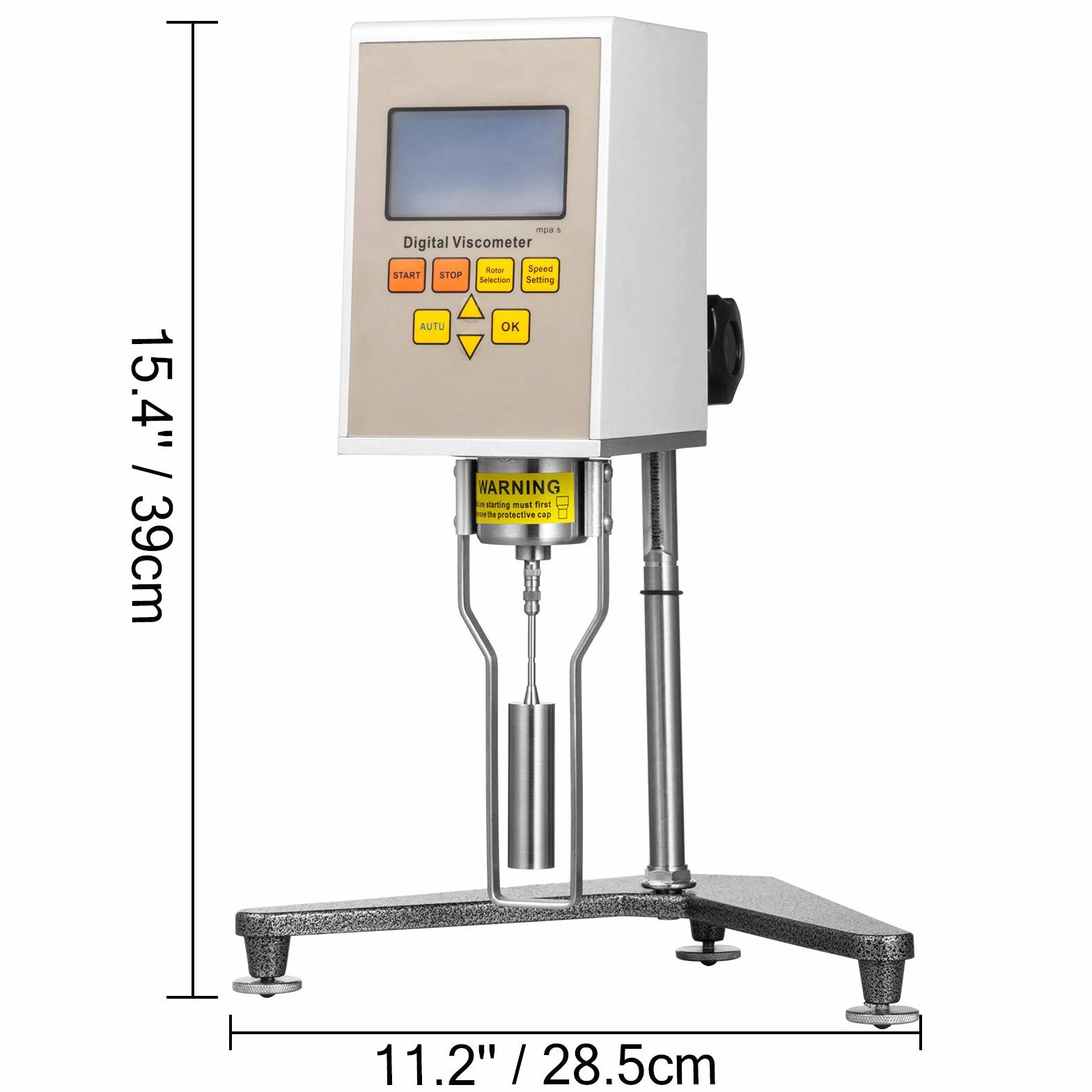 VEVOR NDJ-5S Viscosímetro Digital Rotacional 220V Probador de Viscosidad para Pintura