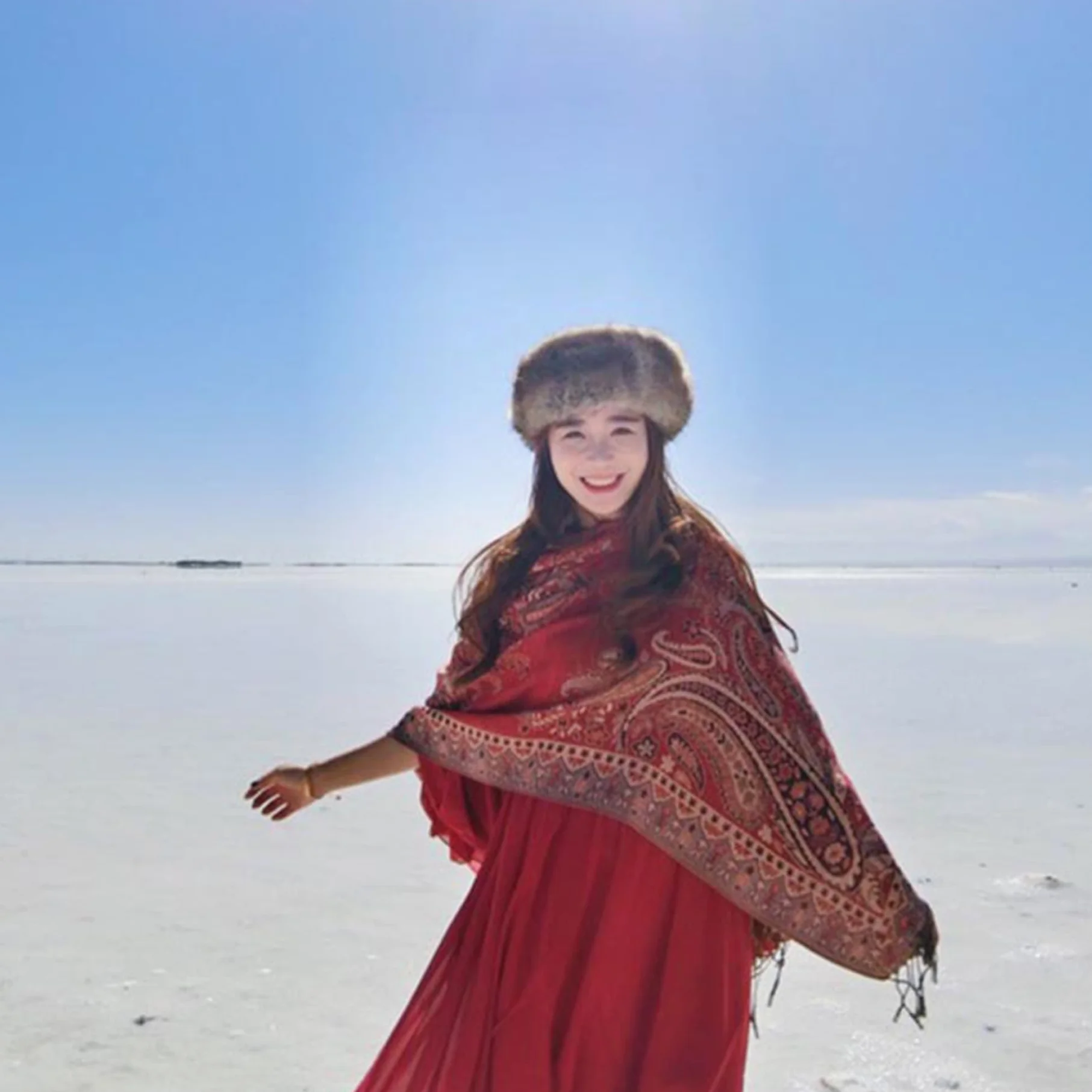 NIDONE Sombrero de Piel sintéxu Grueso Tibia sin Top sin Diadema de Pieles con la Banda de Moda de la Oreja de Moda elástica Sombreros de Pieles de Invierno Lavables para Mujeres