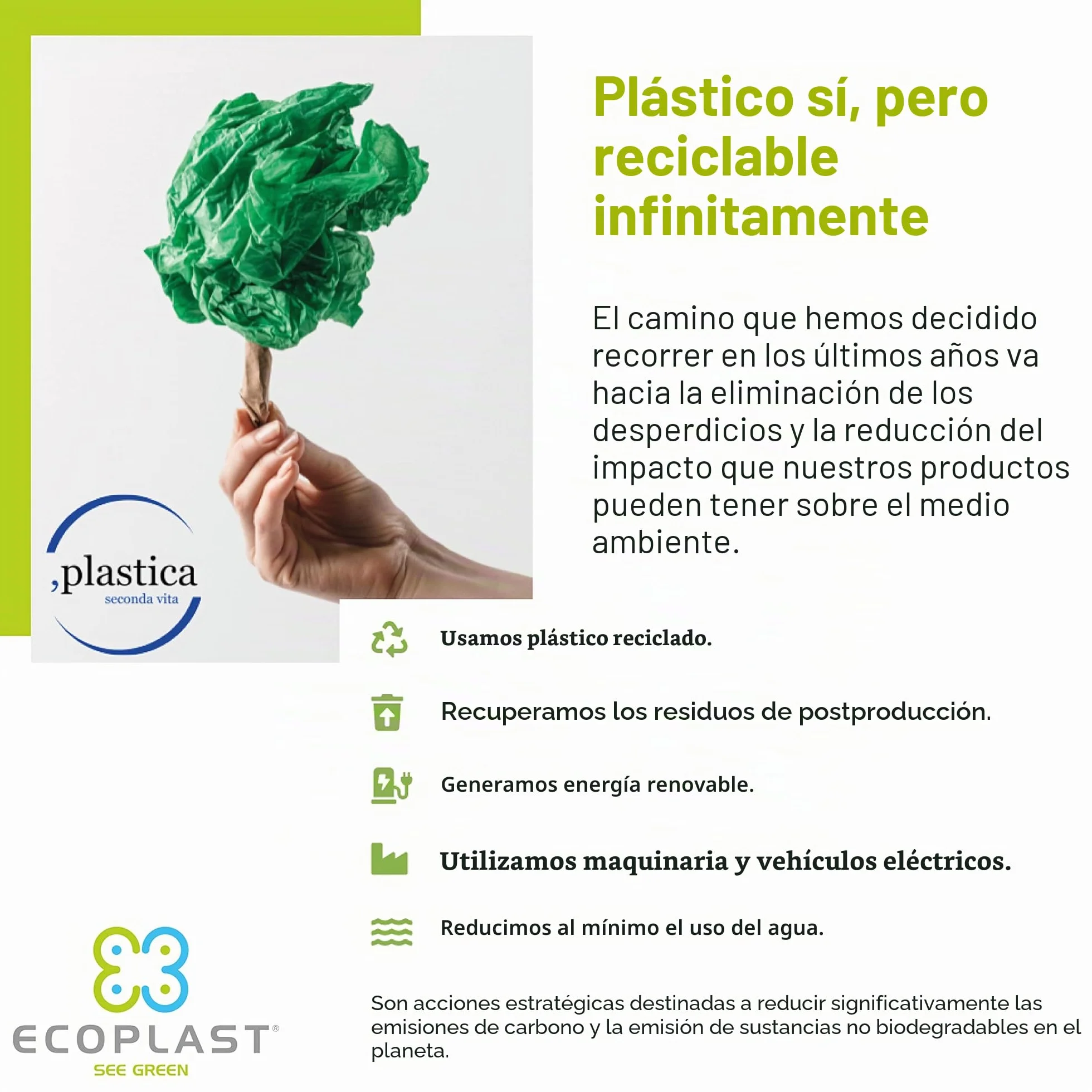 Ecoplast Bidón plástico transparente 5 litros almacenamiento líquidos cierre hermético