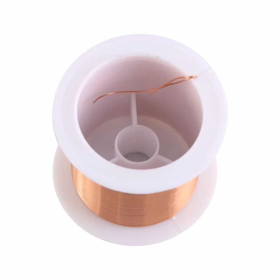 Alambre magnético de cobre esmaltado 0,4 mm 15 m para joyería artesanal
