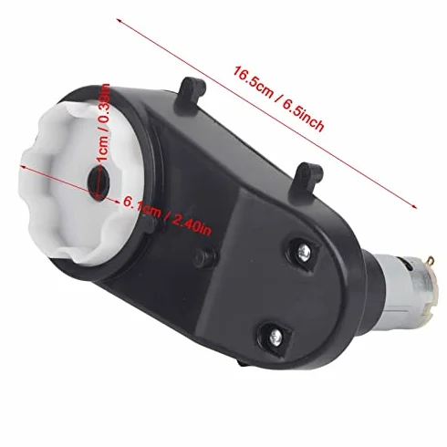 Motor Eléctrico RS390 6V 12V 12000-20000 RPM Engranaje Caja De Cambios
