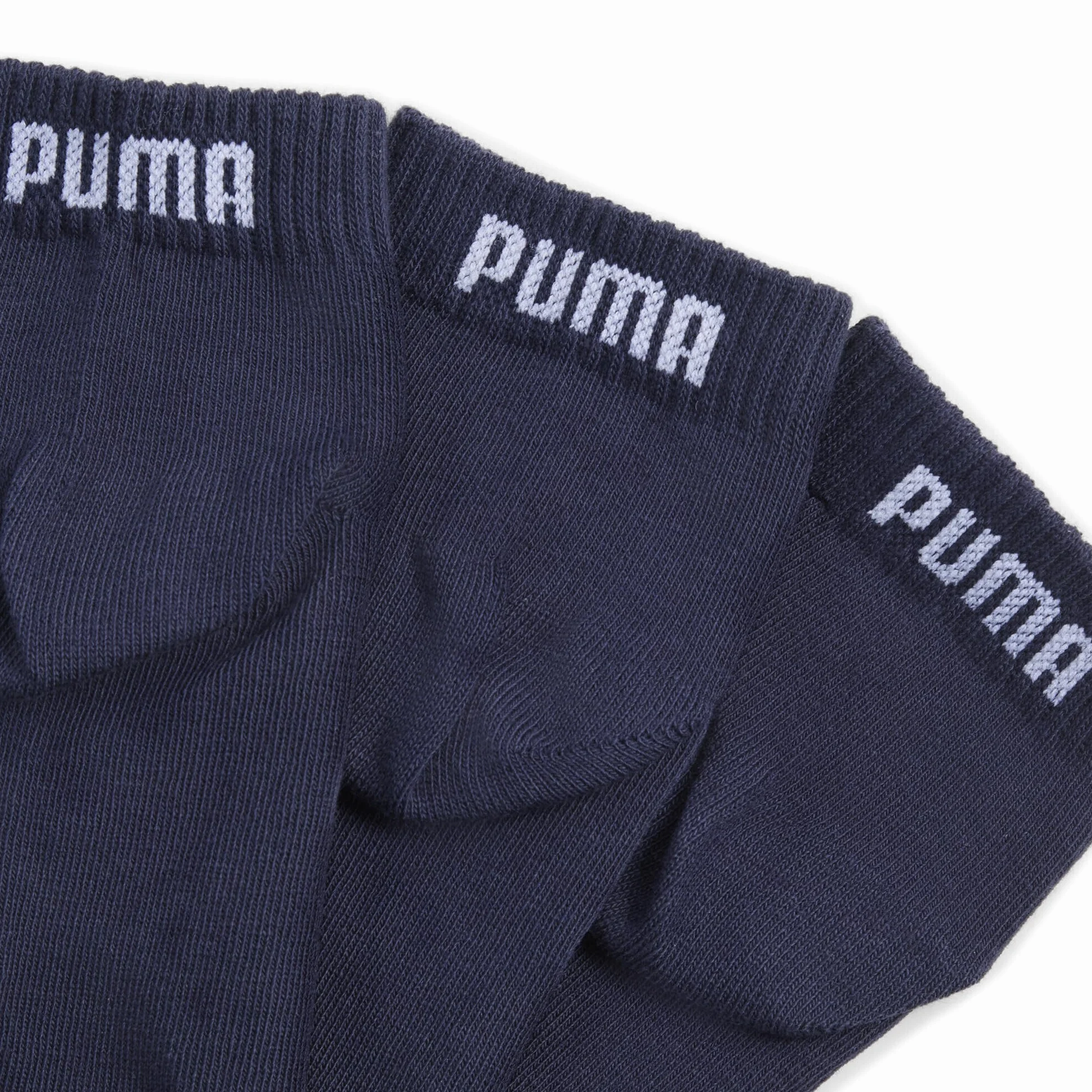 PUMA Calcetín Cuarto de Algodón Reciclado Pack de 3 Unisex Adulto