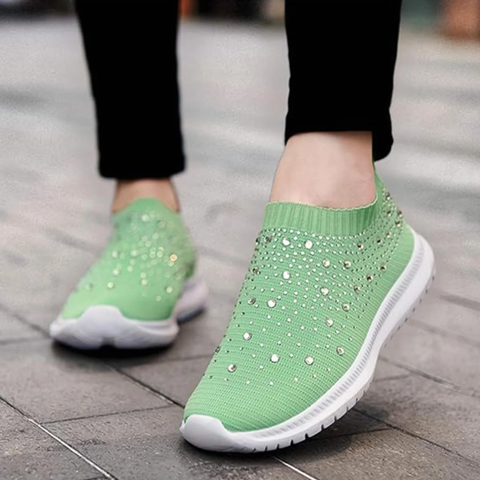 Zapatos Ortopédicos para Mujer,Zapatos Mocasines De Malla con Bordados,Corte Ancho,Zapatos De Cuña para Caminar,Casuales,Moda,Antideslizantes