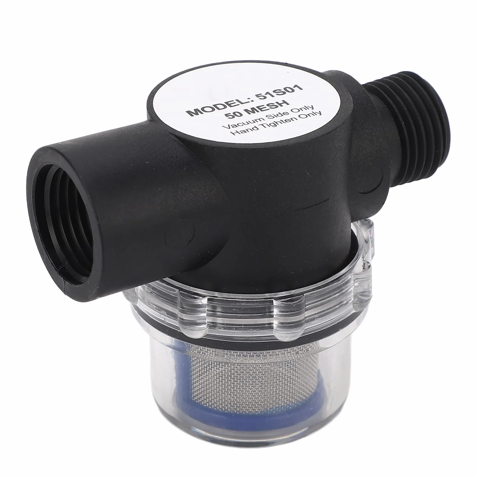 Filtro en Línea de Rosca Hembra 1/2 pulg. 14, Filtro de Bomba de Agua de Plástico