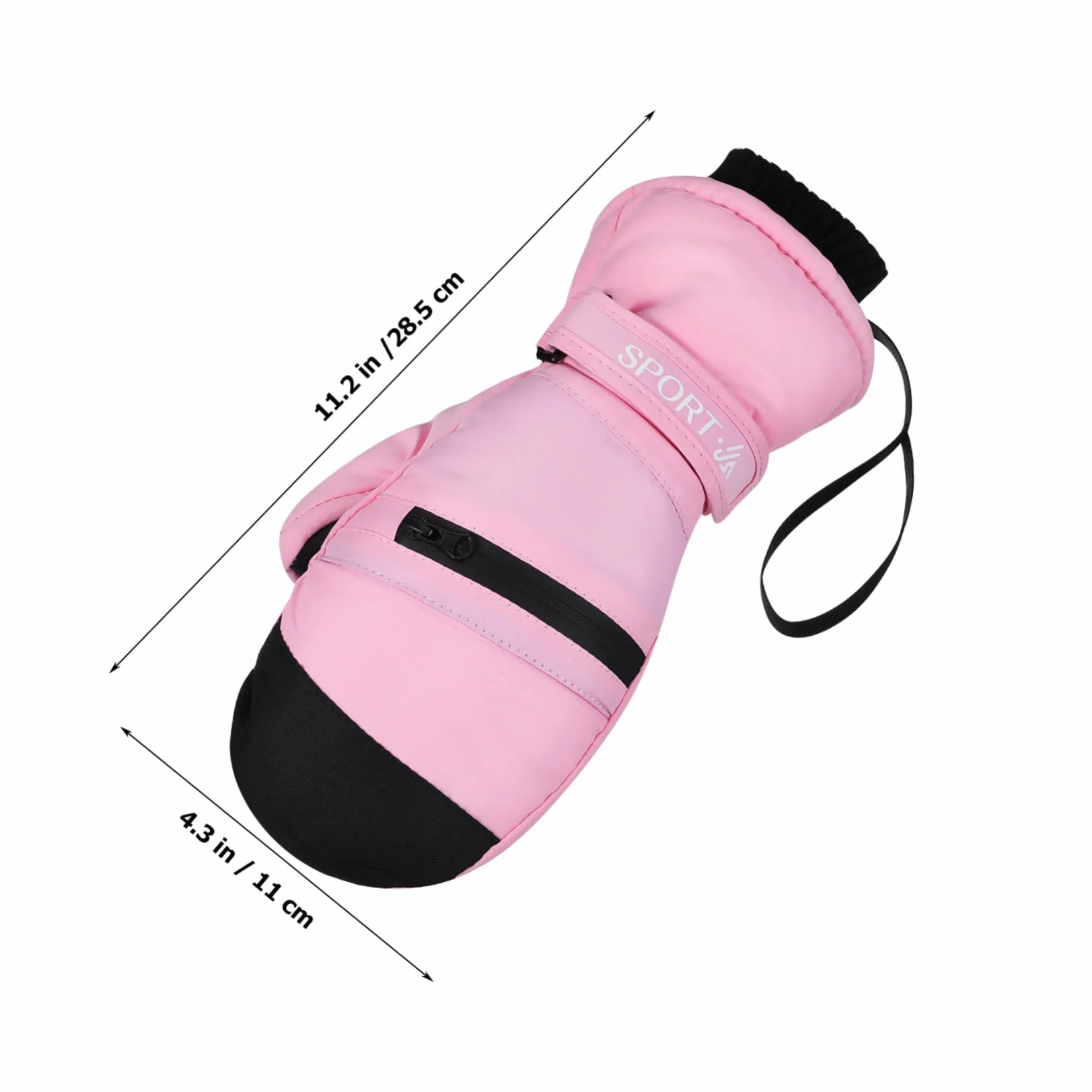 Toyvian Guantes de Invierno para Mujer Impermeables y Térmicos Guantes Cálidos para Actividades Compatibles con Pantalla Táctil Talla para Esquí Snowboard de Perros y Running