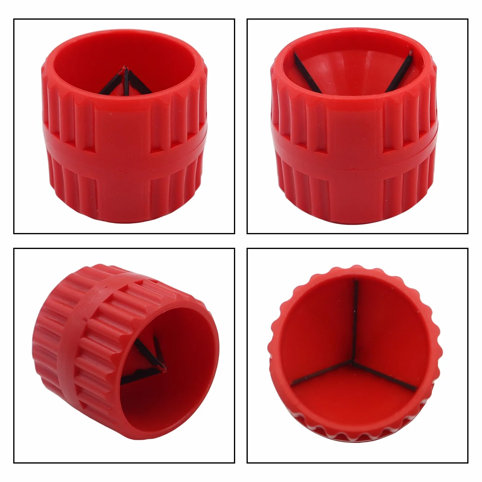 Tubos de Desbarbado Herramienta 2 Piezas 2 en 1 Universal Escariador Interior Externo Cobre 5-38mm