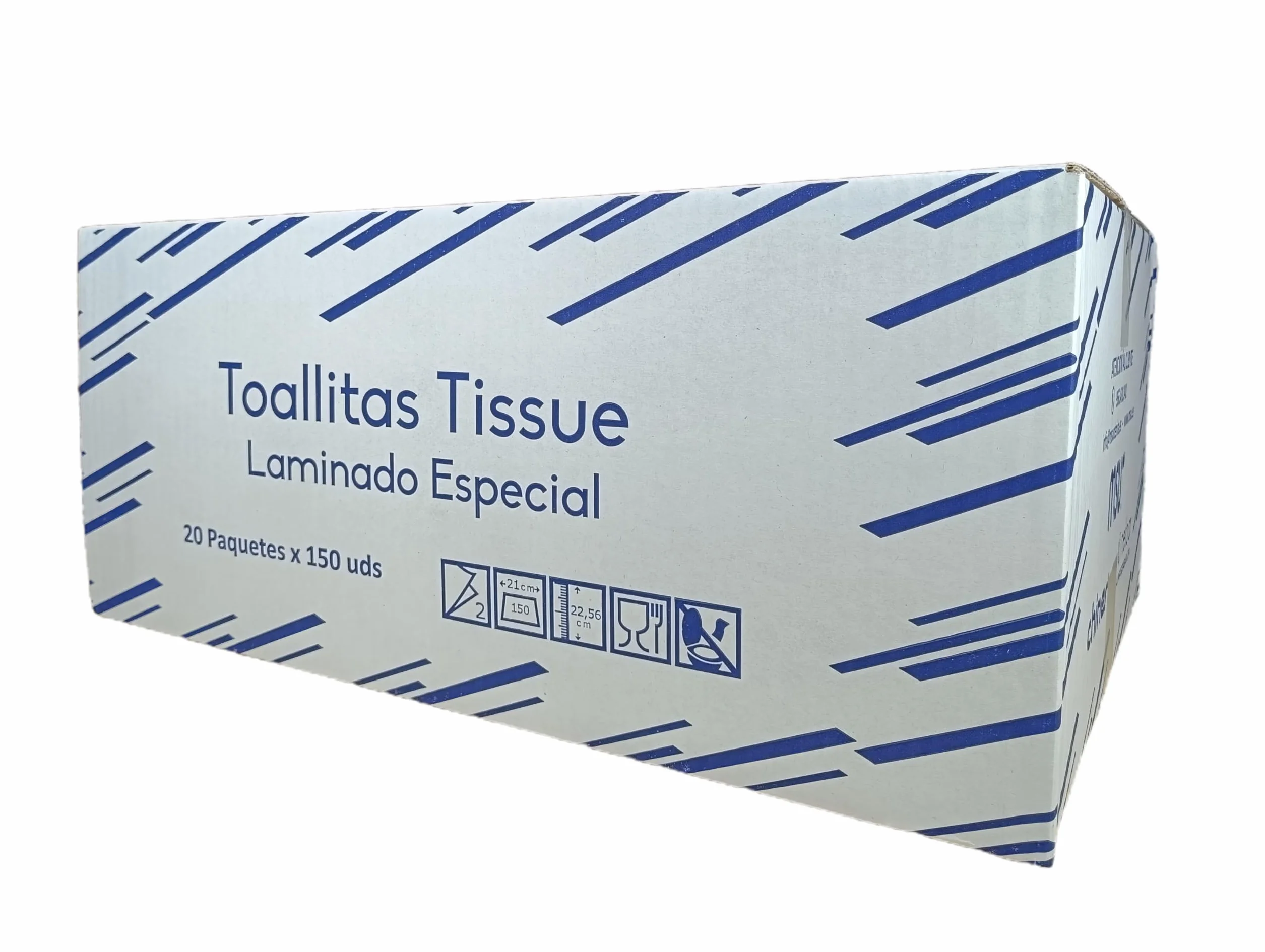 Toallas de papel secamanos Zig Zag 3000 unidades blanco gofradas