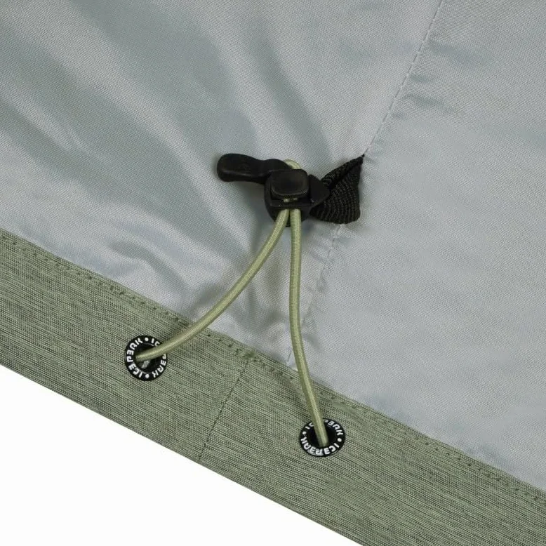 Icepeak AALEN - Chubasquero para hombre, 100% poliéster, capucha extraíble, impermeable, senderismo y exterior, verde claro, 50