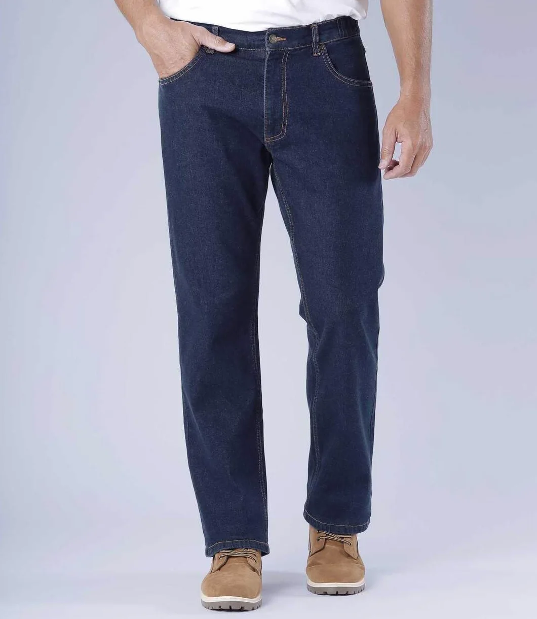 ATLAS FOR MEN - Pantalón Vaquero Hombre - Tejano Jean Stretch Comfort - Disponible en Tallas Grandes
