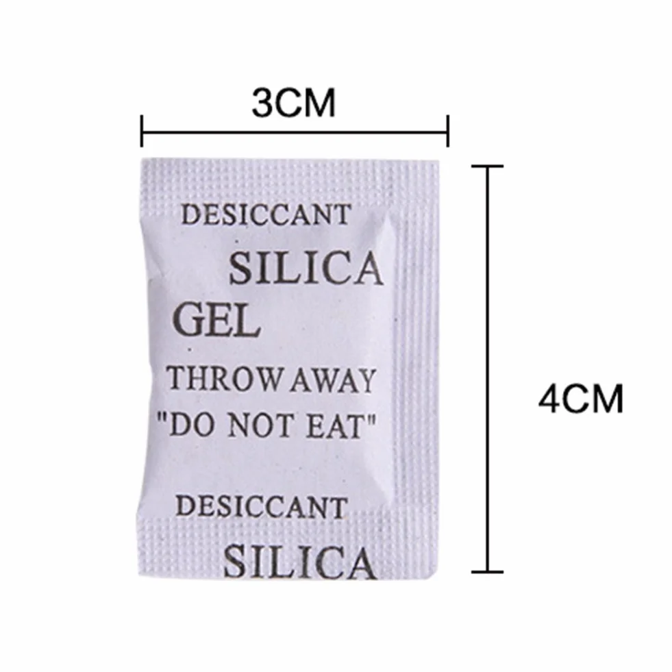 Bolsas desecantes de gel de sílice 200pcs Absorbe la humedad