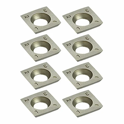 Cuchillas reversibles HM 14 x 14 x 2,0 mm 10 placas de corte