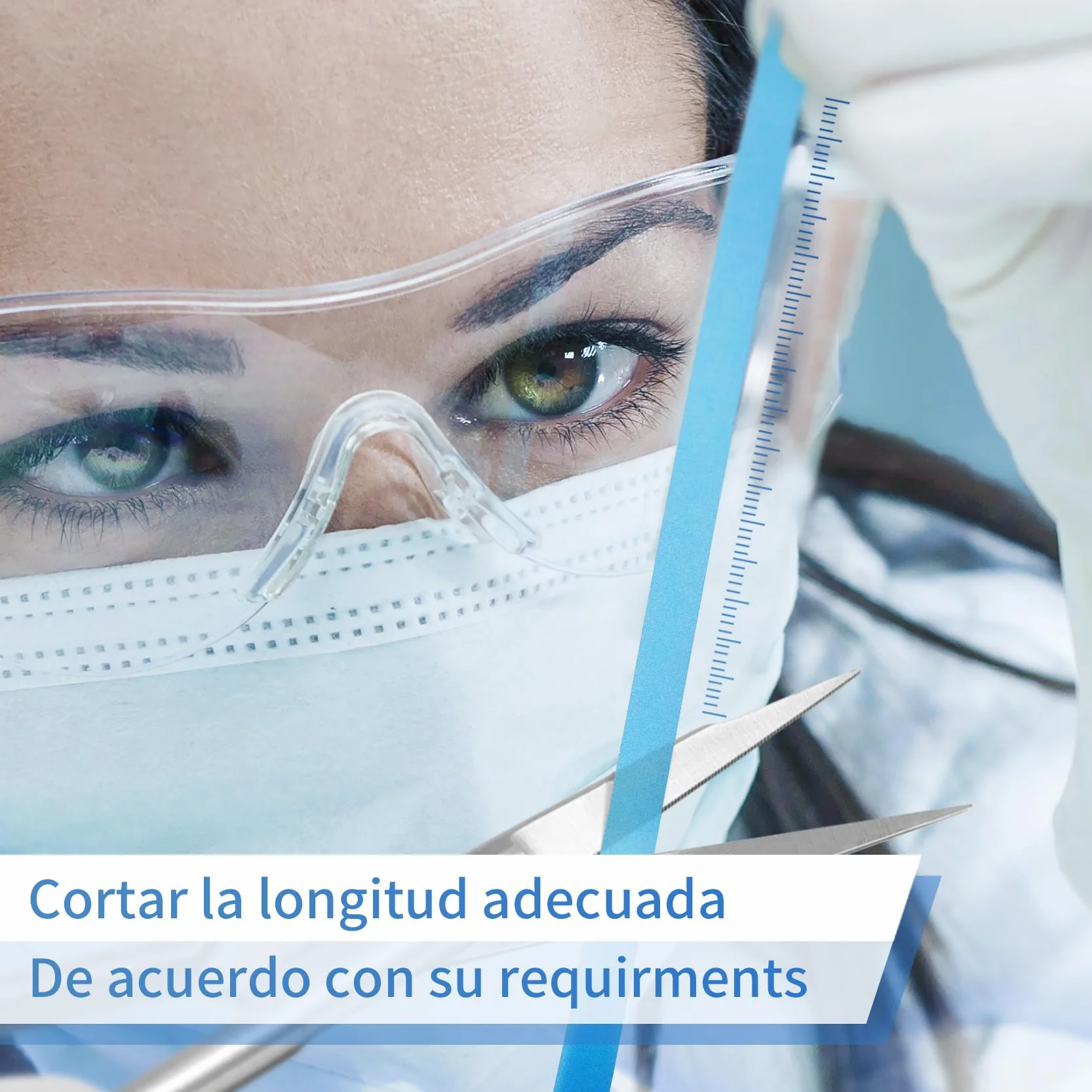 Annhua Tiras de Pulido Dental Abrasivo y Acabado 4mm x 6M Fine Azul