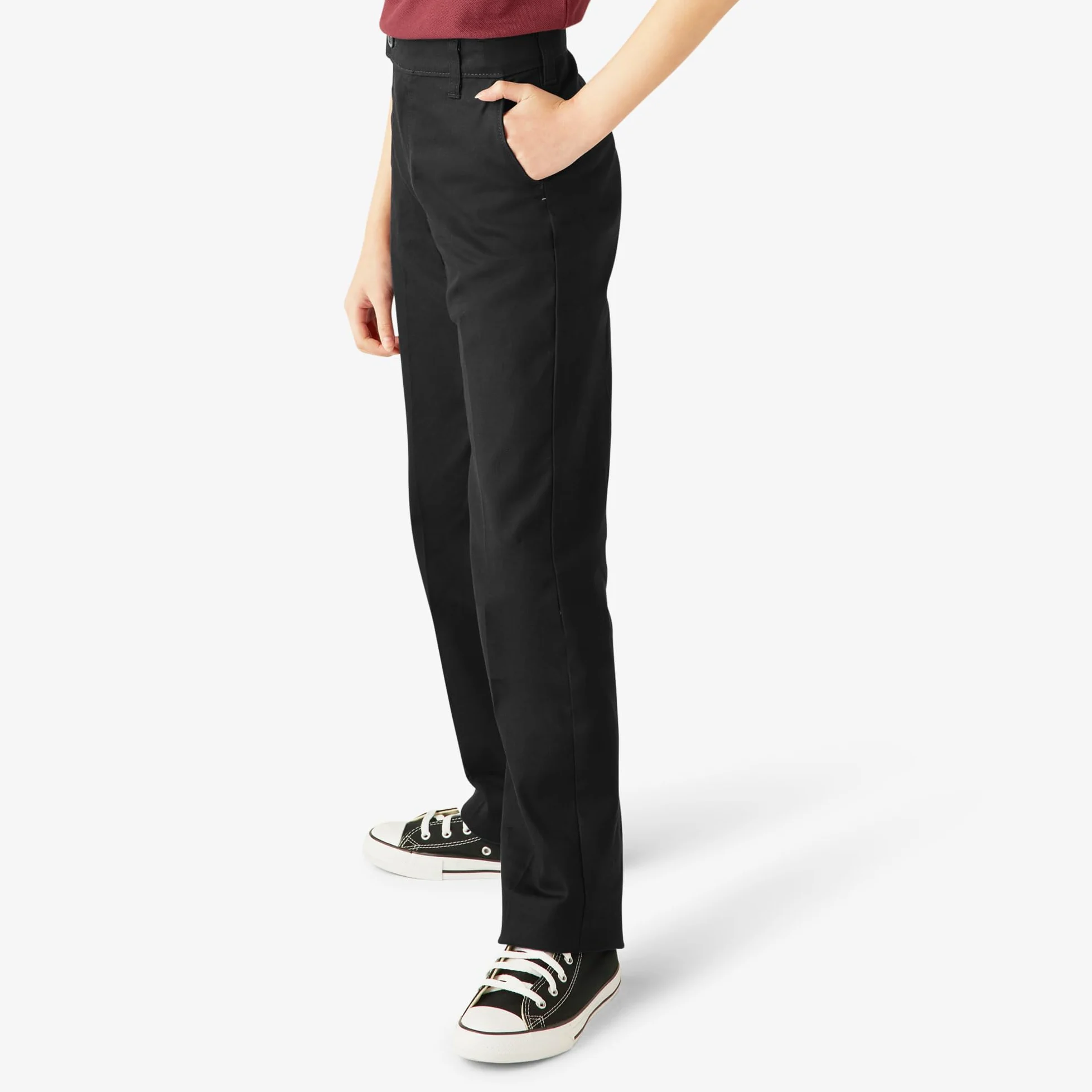 Dickies Pantalón Recto Delgado elástico para niña