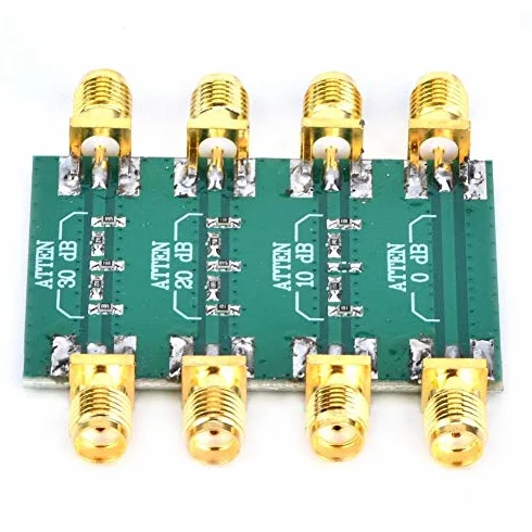 FTVOGUE DC-4.0GHz SMA Atenuador fijo 50Ω Doble cabeza femenina