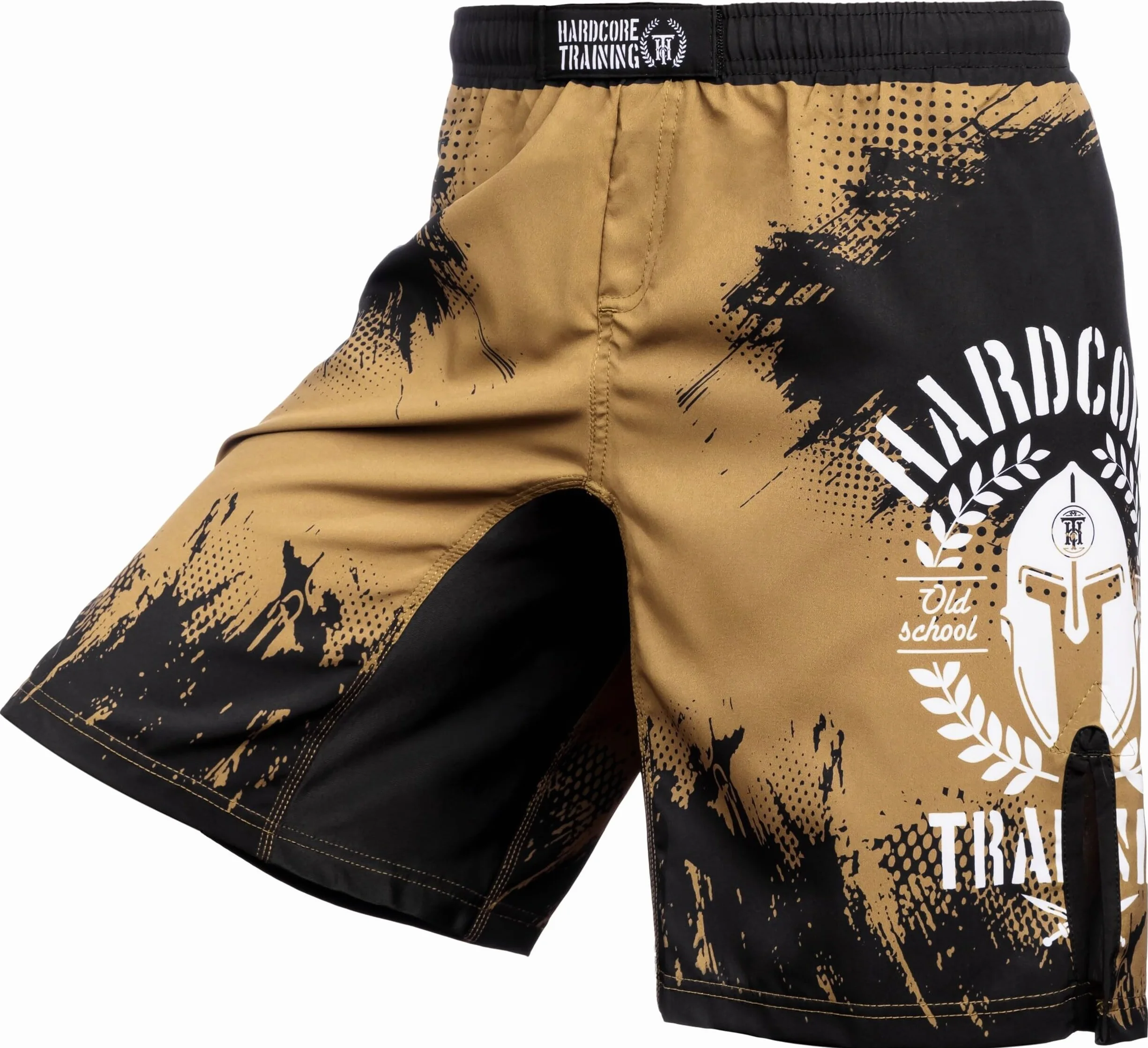 Kids Boxing Shorts Khaki Helmet Pantalones Cortos Boxeo Niños Fitness Sport