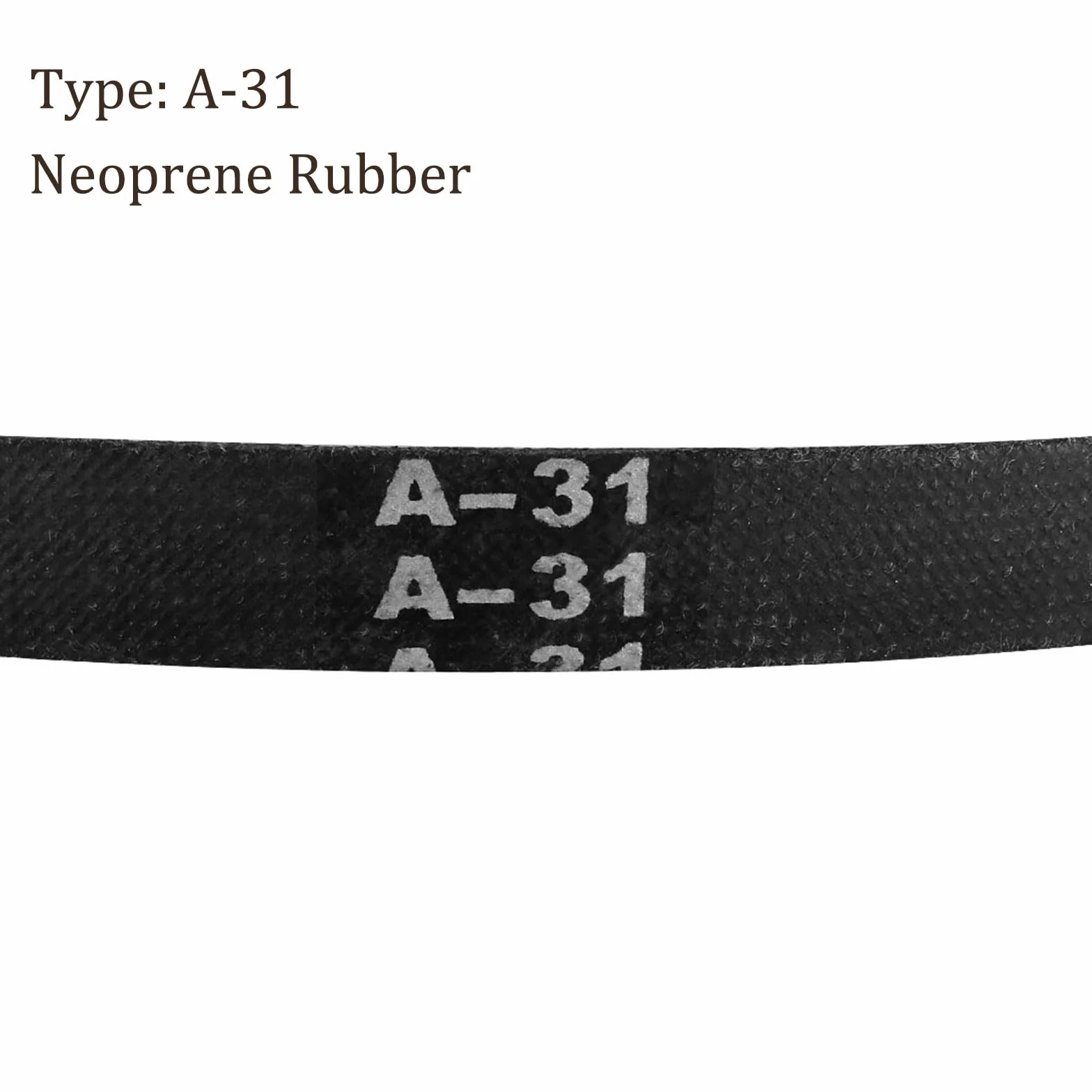 A-31 Transmisión Trapezoidal Correa 31 Pulgadas Interior Circunferencia A-Sección Goma