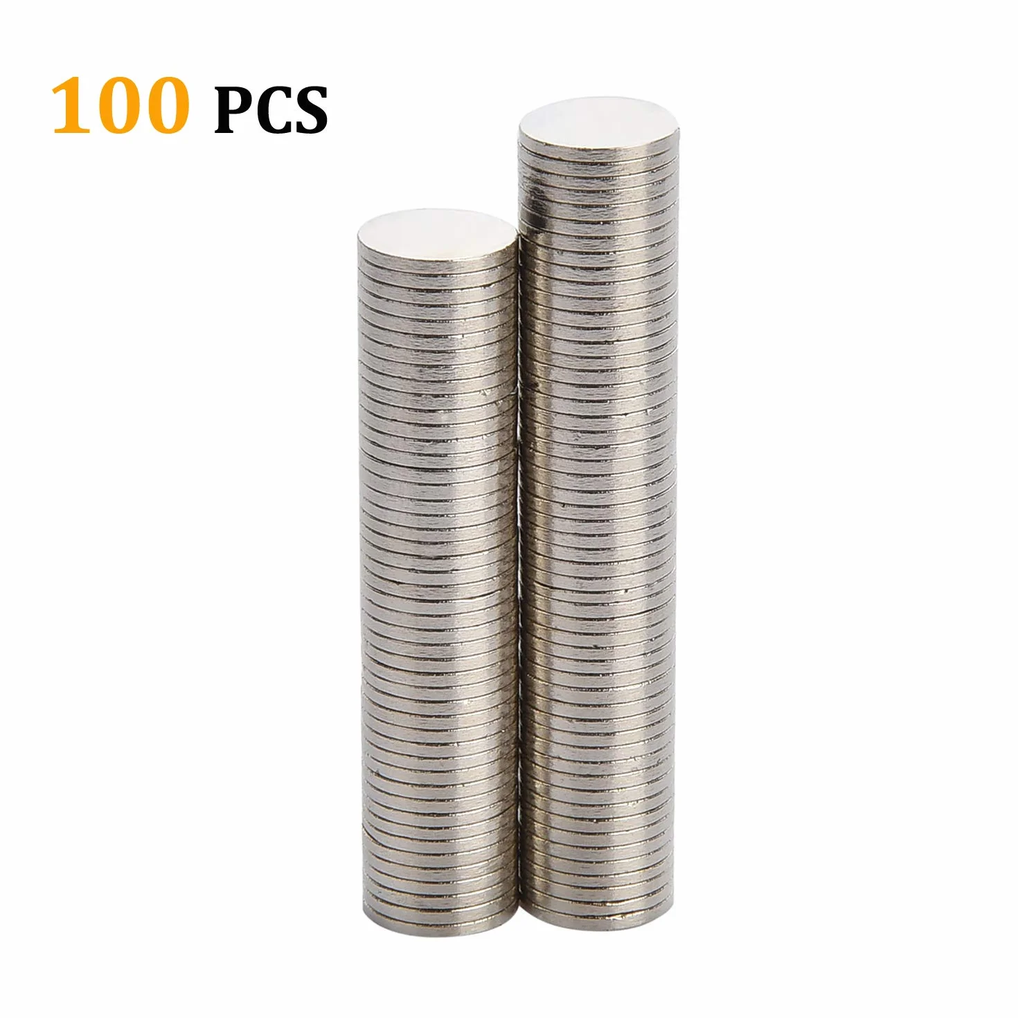 Imanes de Neodimio Potentes Pequeños 100 Piezas 8x1mm Yizhet