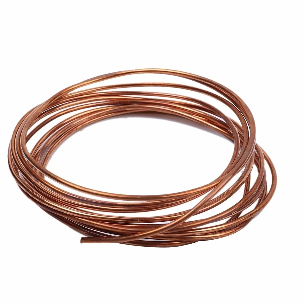 Alambre de Cobre Esmaltado 4 mm Diámetro 5 m Bobina Magnética para Inductores